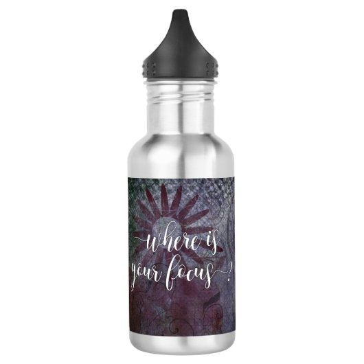 Waar is Uw Nadruk? Rustieke Samenvatting 2 van de Waterfles (Links)