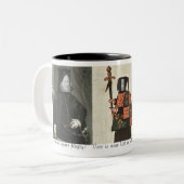 Waar is Vere? Tweekleurige Koffiemok (Voorkant links)