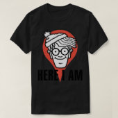 Waar is Waldo hier ik ben Pocket Pullover (Design voorkant)