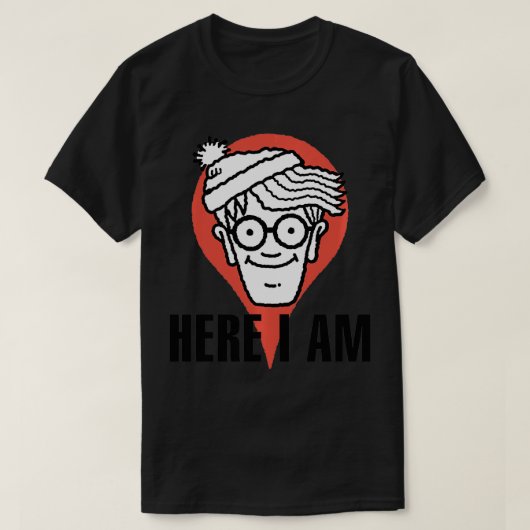 Waar is Waldo hier ik ben Pocket Pullover (Design voorkant)