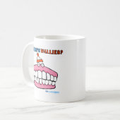 Waar is Wallies? Koffiemok (Voorkant links)