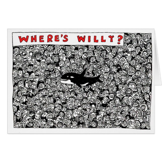 Waar is Willy Cartoon van Sam Backhouse? (Voorkant Horizontaal)