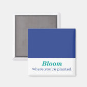 Waar je bent gepland magneet (Voorkant / Achterkant)