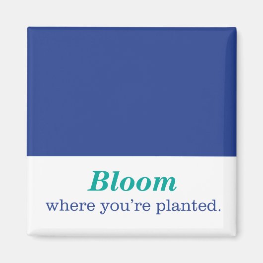 Waar je bent gepland magneet (Voorkant)