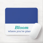 Waar je bent gepland muismat (Met muis)