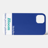 Waar Je Bent Geplant Case-Mate iPhone Case (Achterkant (horizontaal))