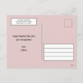 Waar je een koffie Valentijnsdag-groet bent Feestdagenkaart (Achterkant)