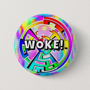 WAAR! (je kan de woorden aanpassen) Ronde Button 5,7 Cm