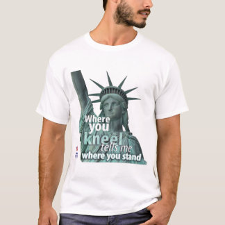 Waar je knielt - t-shirt