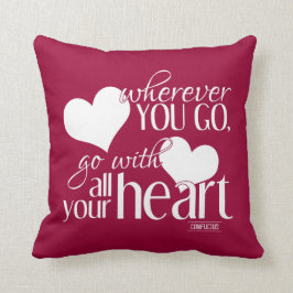 Waar je ook bent, ga met al je hart kussen