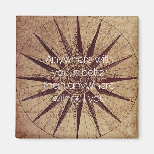 Waar je ook bent, het is beter dan waar dan ook magneet (Voorkant)