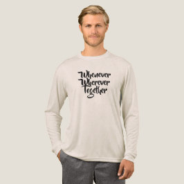 Waar je ook bent, samen een T-shirt