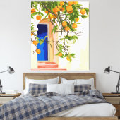 Waar je ook gaat, ga met al je hart canvas afdruk (Insitu (Slaapkamer))