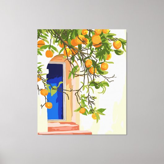 Waar je ook gaat, ga met al je hart canvas afdruk (Voorkant)