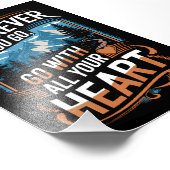 Waar je ook gaat, ga met al je hart foto afdruk (Hoek)