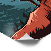 Waar je ook gaat, ga met al je hart perfect poster (Hoek)