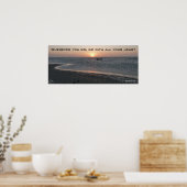 Waar je ook gaat, ga met al je hart poster (Keuken)