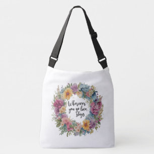 Waar je ook gaat, Love Stays - Cross-Body Bag Crossbody Tas