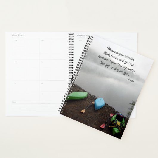 Waar je ook loopt - Inspirerend Planner (Display)