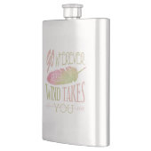 Waar je ook naartoe gaat heupfles (Links)