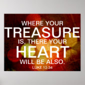 Waar je schat tweeledig poster is (Voorkant)