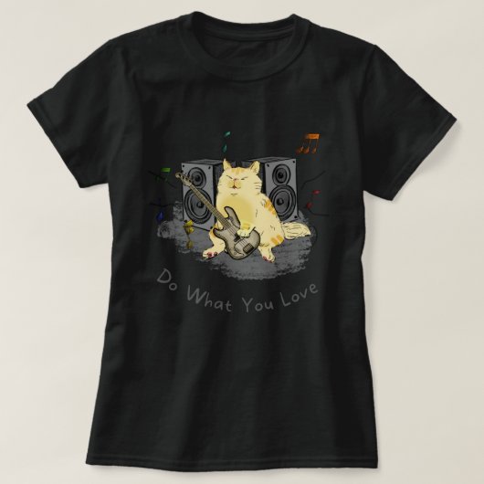 Waar je van houdt t-shirt (Design voorkant)