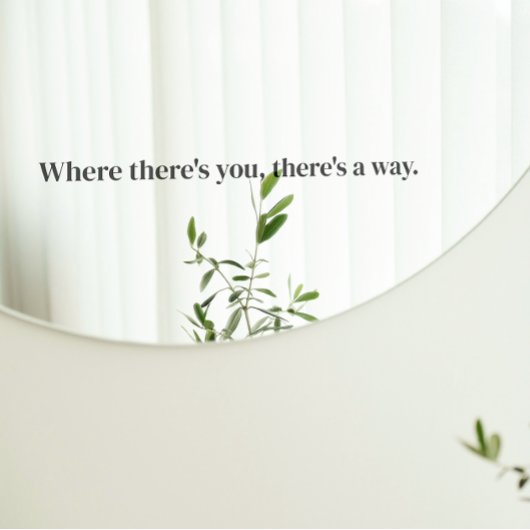 Waar jij bent, is er een manier om Black Mirror te Raamsticker