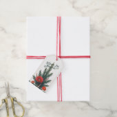 Waar Joy Blooms Gift Label | vakantie. Christmas Cadeaulabel (Met Touw)