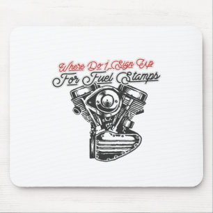 Waar kan ik me aanmelden voor brandstofzegels? muismat