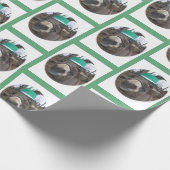 "Waar kijk je naar?" Cadeaupapier (Hoek)