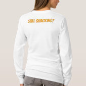Waar kijk je naar de eend? t-shirt (Achterkant)