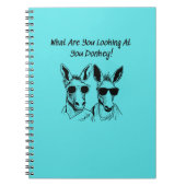 Waar kijk je naar, ezel notitieboek (Voorkant)