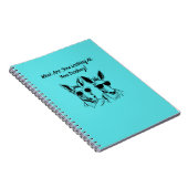 Waar Kijk Je Naar Jij Ezel Notitieboek (Rechterzijde)