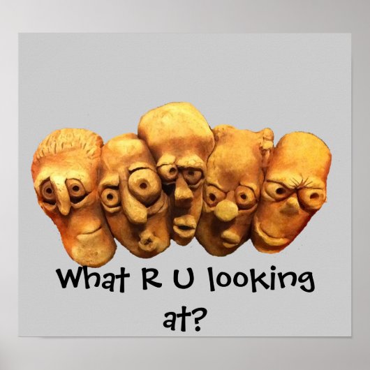 Waar kijkt u naar? Poster (Voorkant)