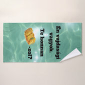 Waar KOM je vandaan? handdoek (Badhanddoek)