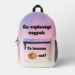 Waar KOM je vandaan? rugzak
