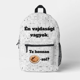 Waar KOM je vandaan? rugzak