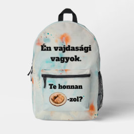 Waar KOM je vandaan? rugzak