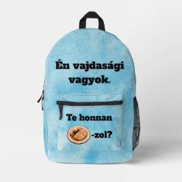 Waar KOM je vandaan? rugzak