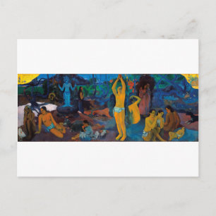 Waar komen we vandaan, Gauguin? Briefkaart