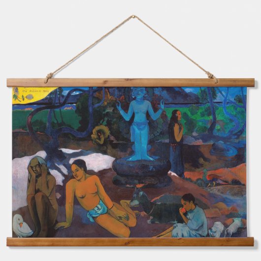 Waar komen we vandaan, Gauguin? Hangend Wandkleed (Voorkant)