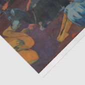 Waar komen we vandaan, Gauguin? Tissuepapier (Detail)