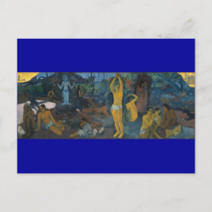 "Waar komen we vandaan?" - Paul Gauguin Briefkaart