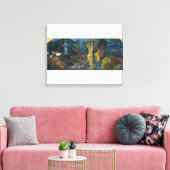 'Waar komen we vandaan?' - Paul Gauguin Canvas Afdruk (Insitu (Woonkamer))