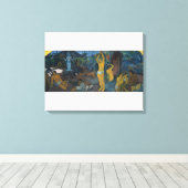 'Waar komen we vandaan?' - Paul Gauguin Canvas Afdruk (Insitu (Houten vloer))