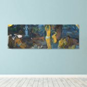 'Waar komen we vandaan?' - Paul Gauguin Canvas Afdruk (Insitu (Houten vloer))