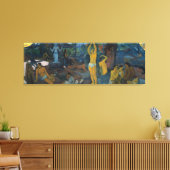 'Waar komen we vandaan?' - Paul Gauguin Canvas Afdruk (Insitu (Woonkamer))