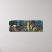 'Waar komen we vandaan?' - Paul Gauguin Canvas Afdruk (Voorkant)