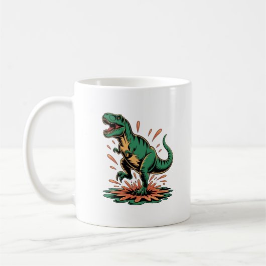 Waar komt de diesel vandaan koffiemok (Links)