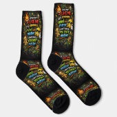Waar koop je coole sokken 00340 Mind Matter Socks (Rechts)